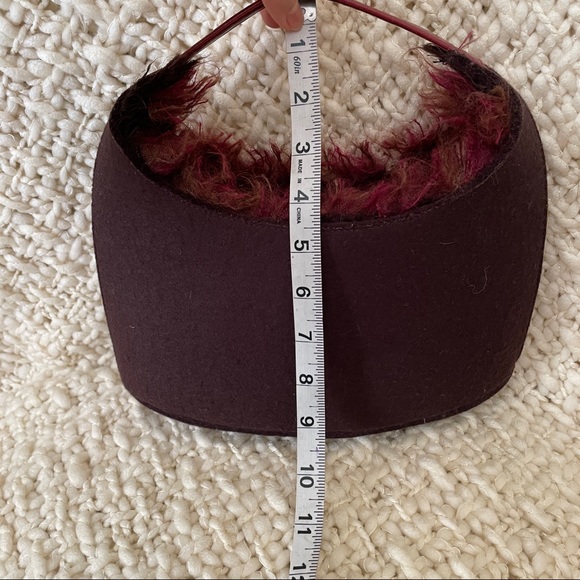 NWOT Comolette El Bichagâse Paris felt wine purse - Picture 9 of 11